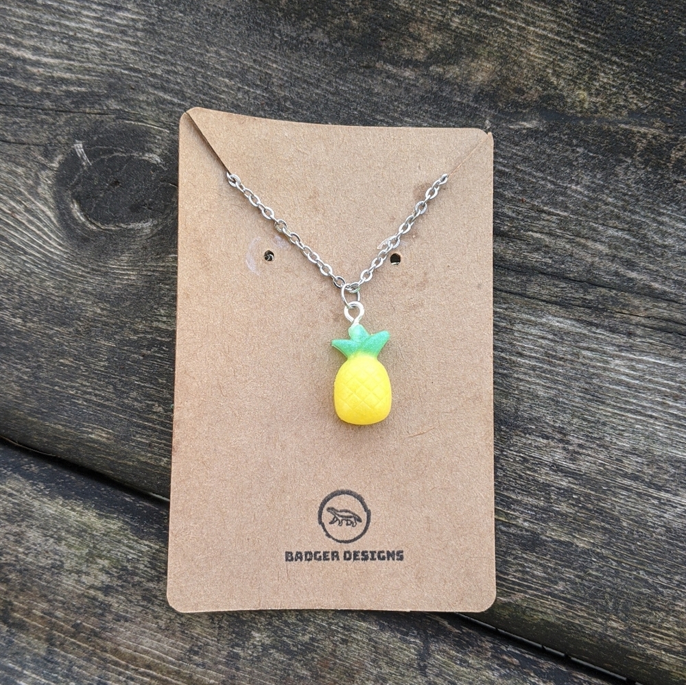 Handcrafted Pineapple Necklace